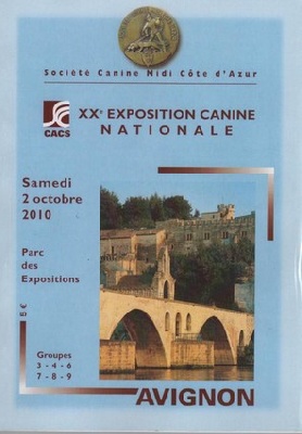 du Sarmizegetusa Regia - EXPOSITION CANINE NATIONALE d' AVIGNON le 2 et le 3 Octobre 2010 !